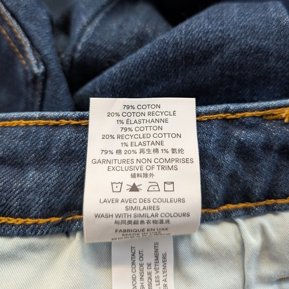 Frank And Oak The Joan Bootcut Jeans Dark Wash Womens 29 - Picture 8 of 11